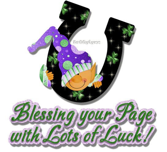Good Luck Glitter Graphics
