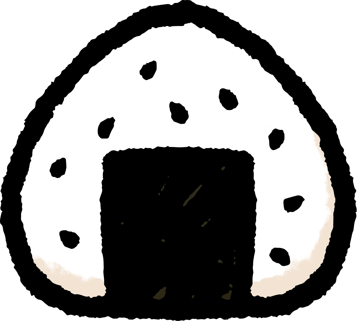 おにぎりのイラスト かわいい無料イラスト素材