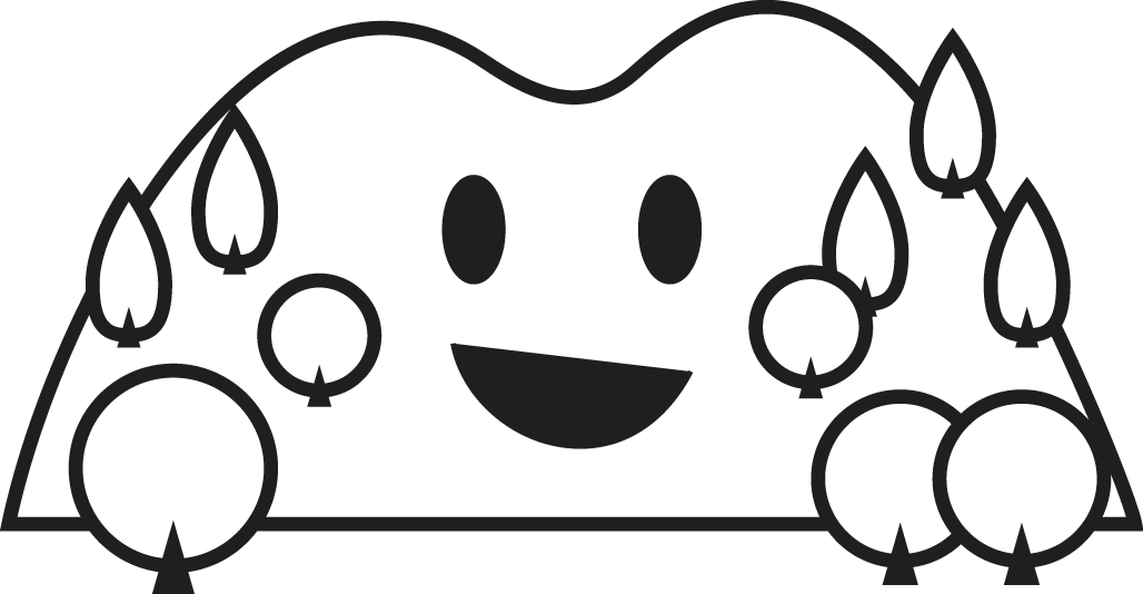 山イラスト 四季 夏山 桜や紅葉の山 雪山 可愛い無料イラスト素材集