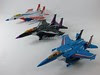 Transformers Thundercracker Classics Henkei - modo alterno vs. Starscream & Skywarp (by mdverde)