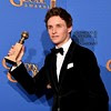 72ND GOLDEN GLOBES AWARD  2015 AT A GLANCE :   EDDIE REDMAYNE WINS BEST ACTOR AWARD FOR COMEDY, DRAMA #THEORY #OF #EVERYTHING