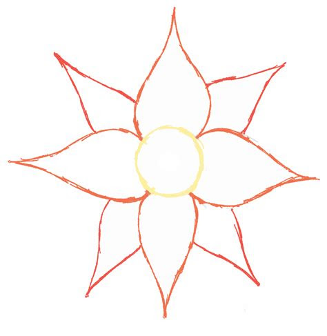  flower outline images clipartsco