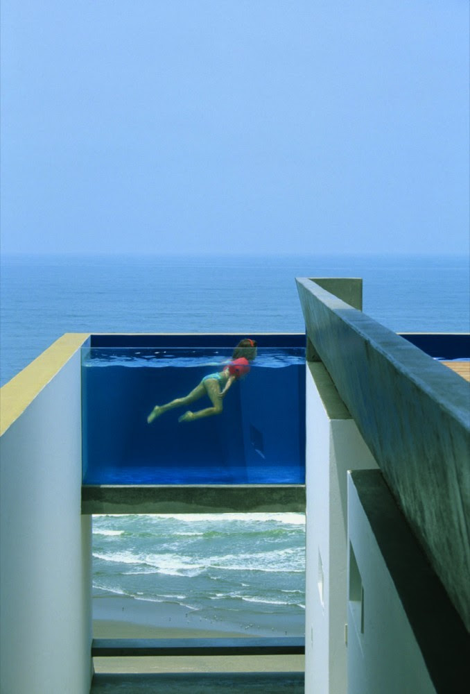Suspended Pool Interior Design Ideas