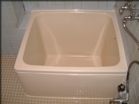 Frp浴槽塗装 施工例