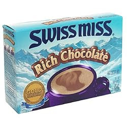 Swiss Miss Hot Cocoa Mix, Rich Chocolate, 10-Count Envelopes (Pack of 12)