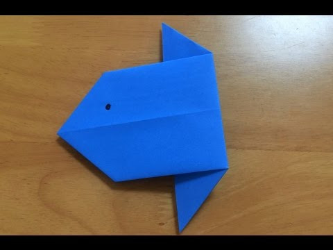 折り紙 海の生き物の折り方 たこ マンボウ フグ