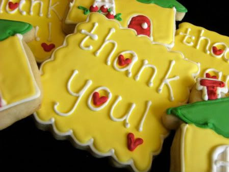 houses and THANK YOU close