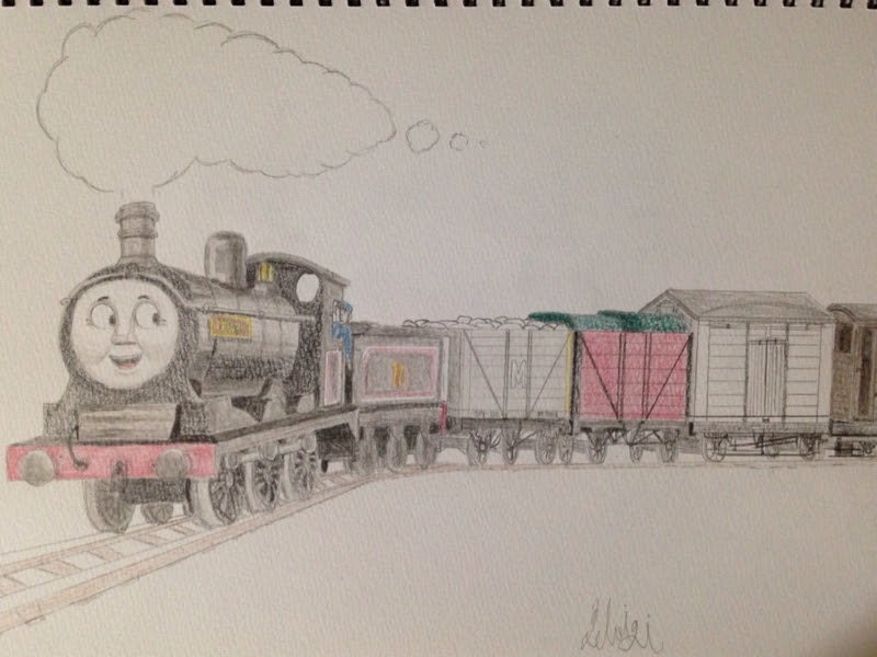 きかんしゃトーマス 描いてみた2 撮ってみた Z Ken S Waste Dump