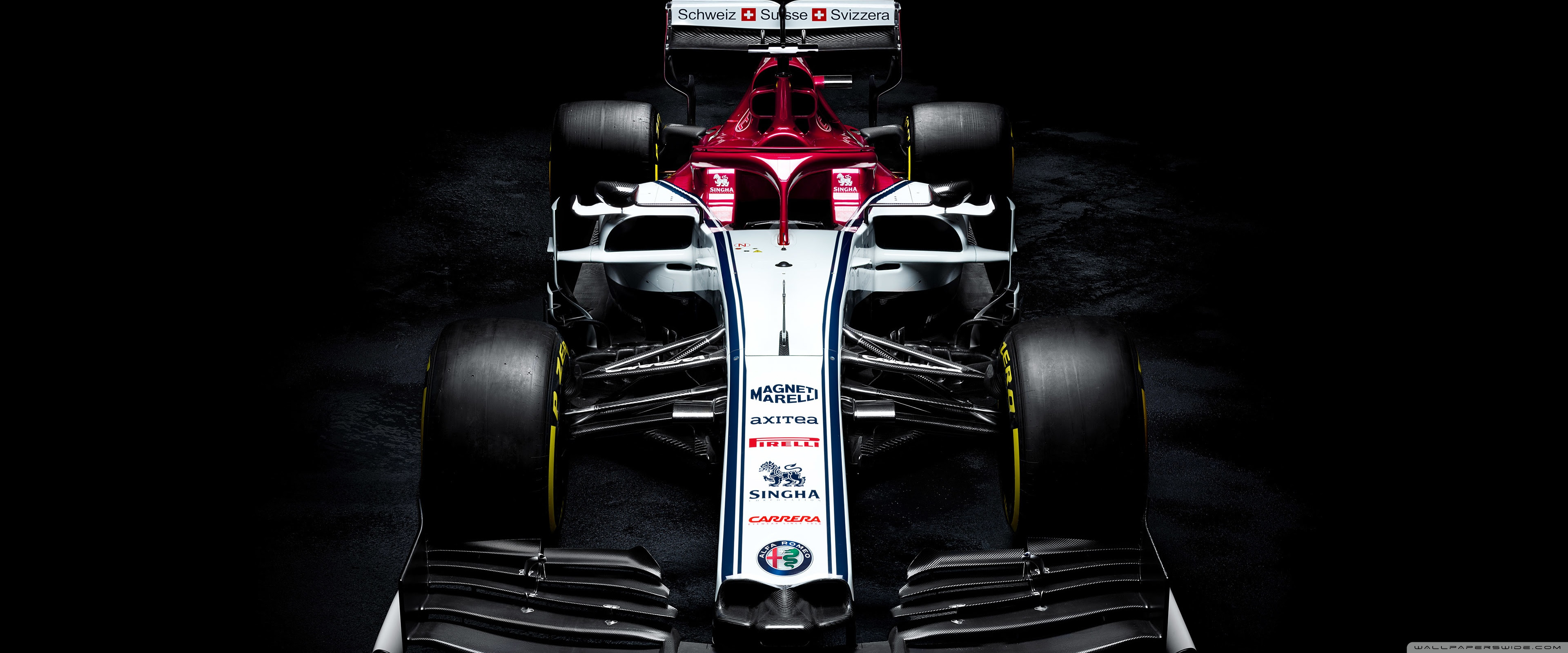 Alfa Romeo Racing F1 2019 Ultra HD Desktop Background ...