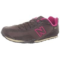 New Balance Women's Wl442 Lifestyle Running Shoe,Brown/Pink,8 B US