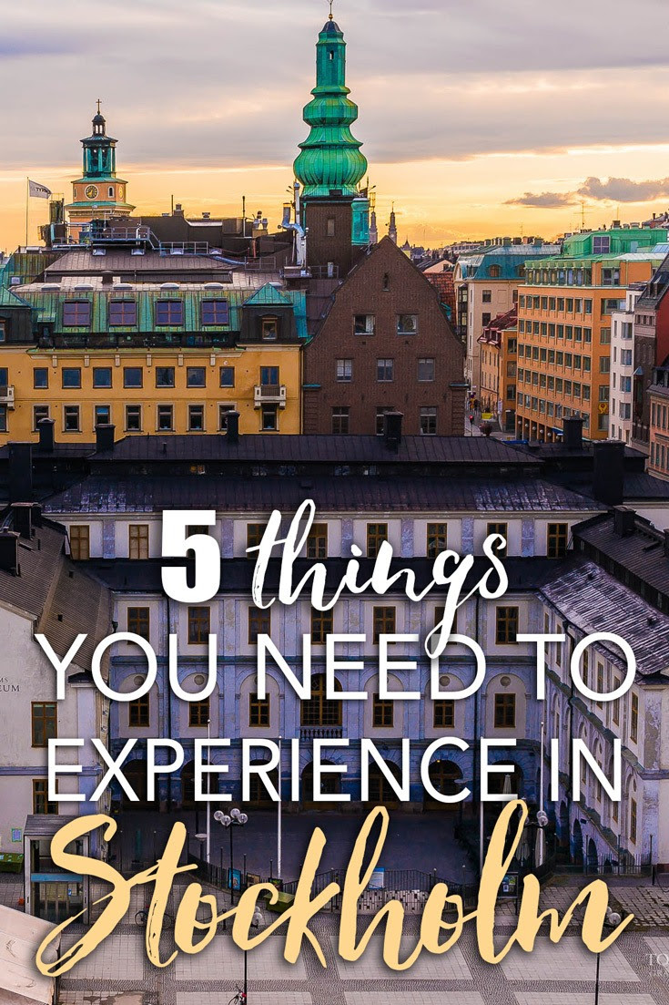 5 Things to do in Stockholm