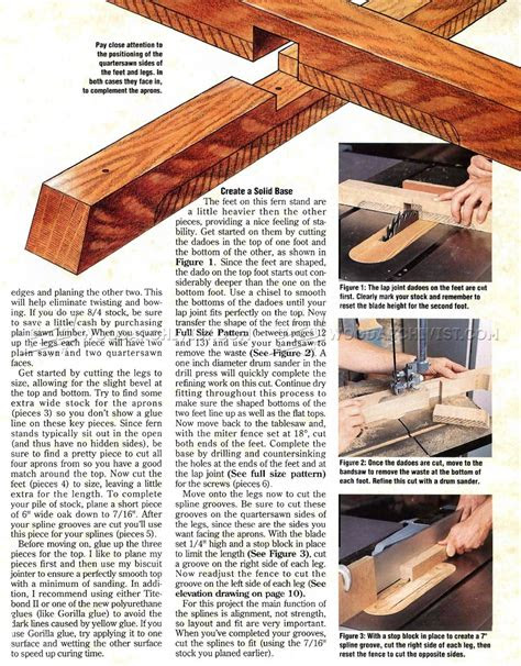 woodworking plans plant stand