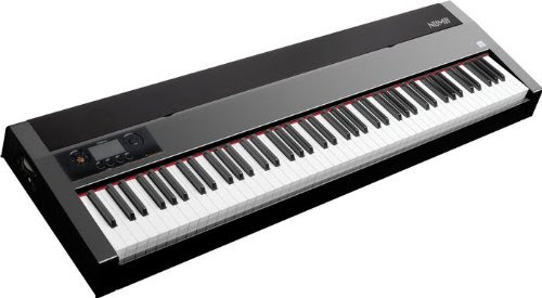 Studiologic AMS-NUMA-NERO 88-Key Keyboard Controller with Wooden Hammer Action Keyboard, Black On Sale