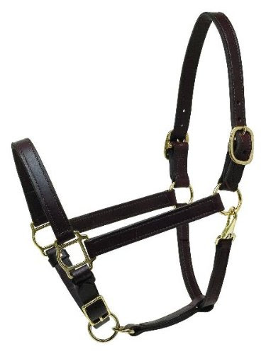 Perri's Deluxe Turnout Halter, Black, Cob On Sale