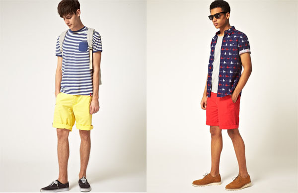 Wie man eine kurze Hose richtig kombiniert