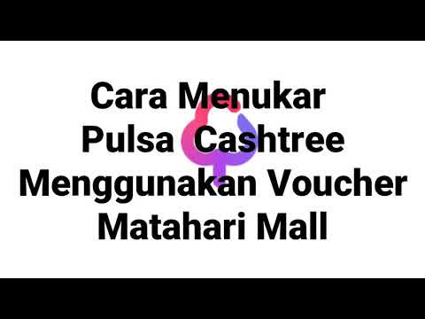 Foto Cara Membeli Pulsa Cashtree