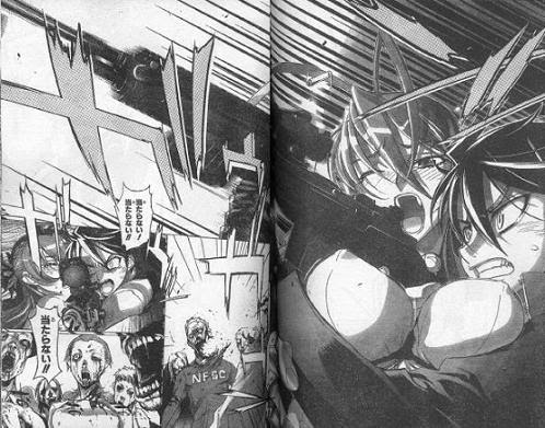大炎上 学園黙示録 Highschool Of The Dead 絶望しかけた末に救いの手が