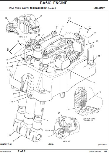 Caterpillar Parts Manual 3516B Marine Engine | Auto Repair ...