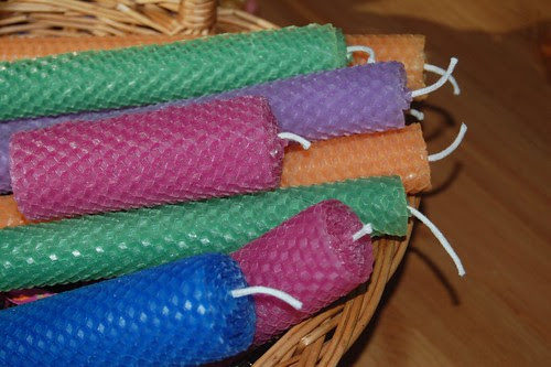 beeswax candles