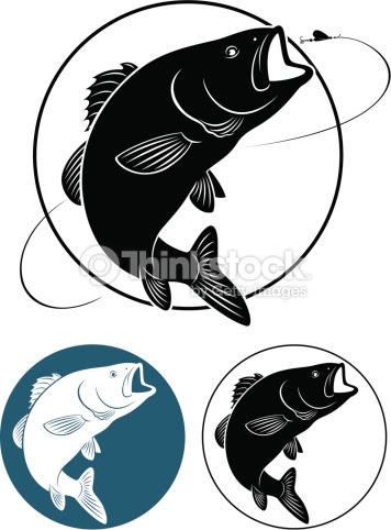 Download Bass Fish Stencil | Free download on ClipArtMag