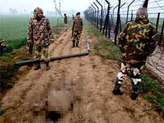 4 Smugglers Shot Dead Near Indo-Pak Border, 10 Kg Of Heroin Recovered 4 Smugglers Shot Dead Near Indo-Pak Border, 10 Kg Of Heroin Recovered