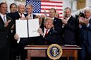 'They've threatened your hearts': Trump shrinks two national monuments in Utah