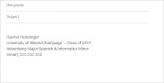 How To Write Degrees In Email Signature In Apa Format
