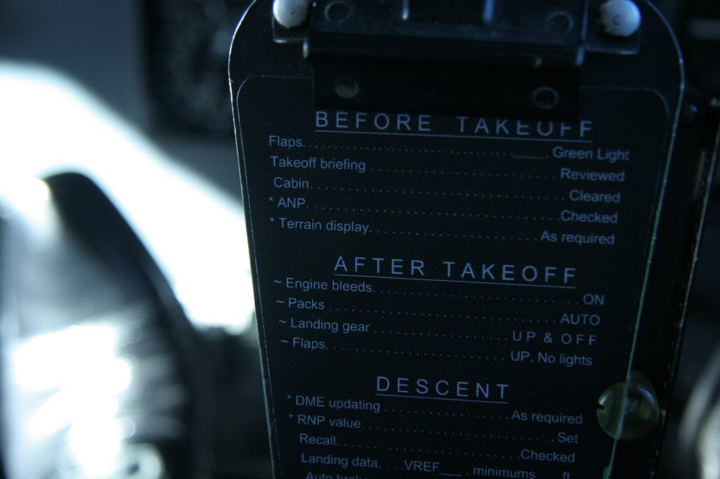 Flight Checklist