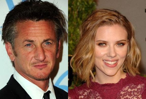 sean penn scarlett johansson photos. Sean Penn and Scarlett