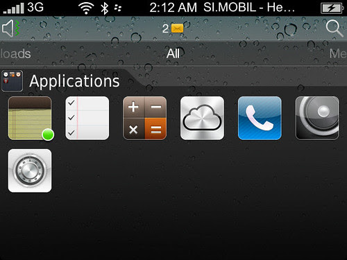 Cara Mengubah Tampilan Blackberry Jadi Seperti Iphone [ www.BlogApaAja.com ]