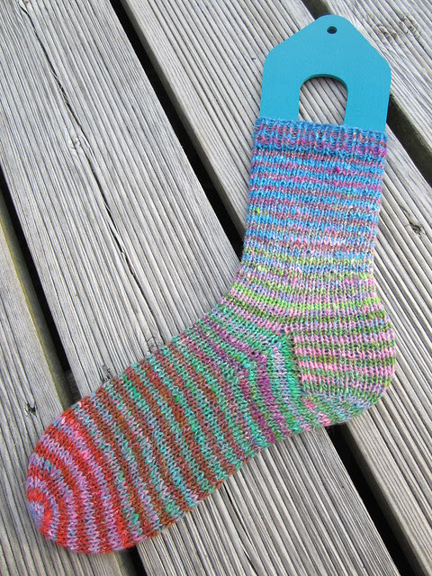 Noro stripy sock (3)