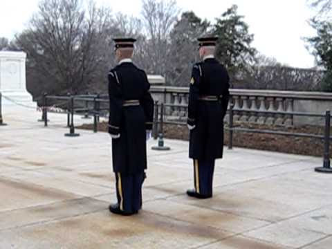 Tomb of the Unknown Soldier-Changing of the Guard-Arlington National Cemetery