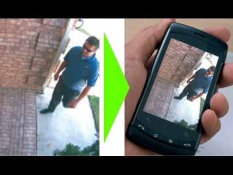 CCTV camera or your mobile phone to make it look superior system See Here