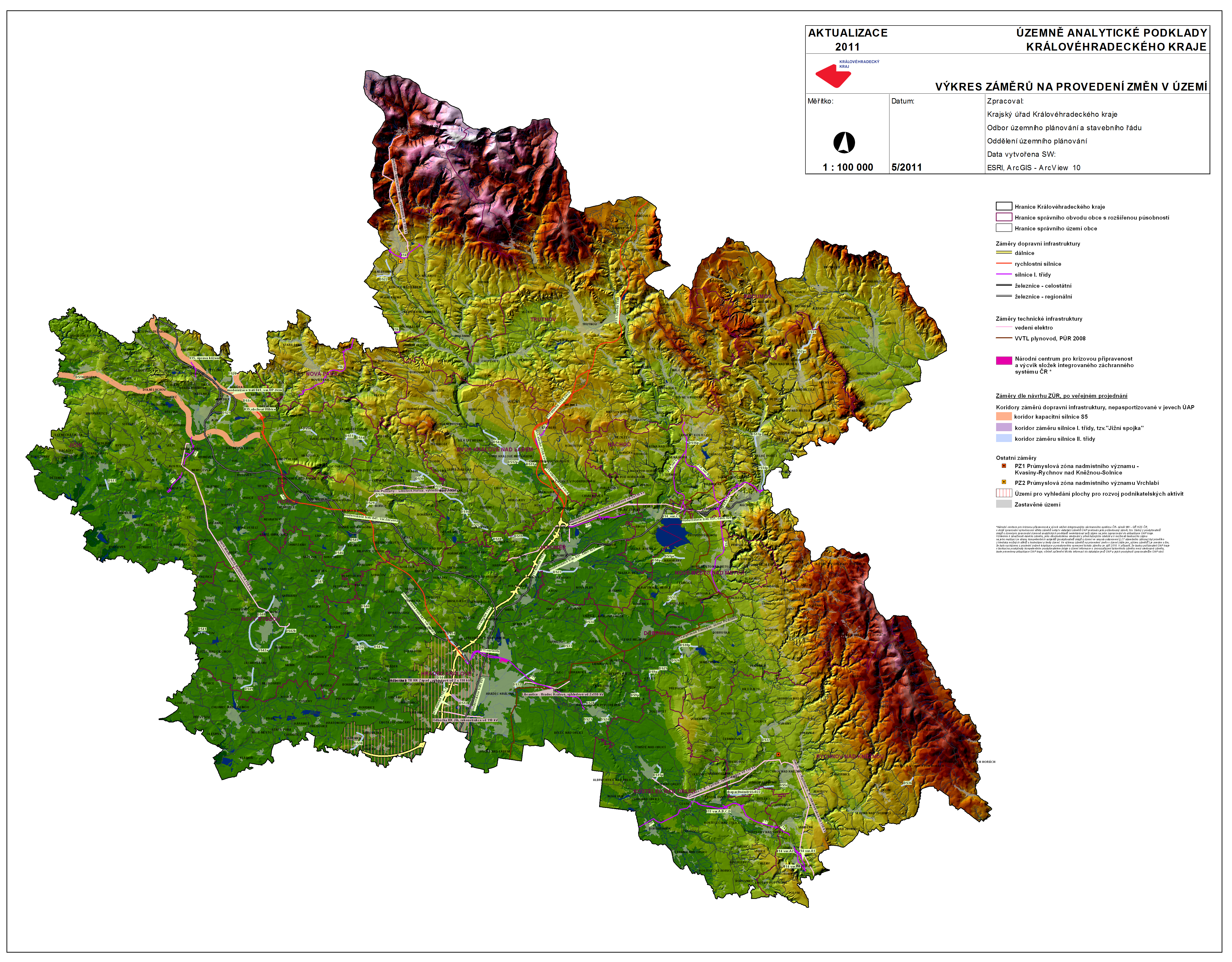 mapa královehradecký kraj Mapa Královehradecký Kraj | adviseurmakelaar mapa královehradecký kraj