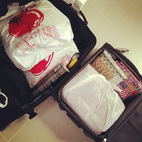 Always a good sign when you come home with more fabric than clothing in your luggage!