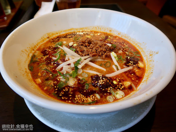 ▲日本京都煌力擔擔麵。(圖/迴紋針‧食攝幸也提供)