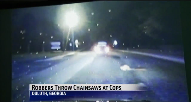 These Guys Threw Chainsaws At Police During A Car Chase In Georgia