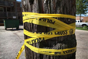 Child found chained to porch with dead chicken
