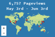 Locations of visitors to this page (since Dec 2009)