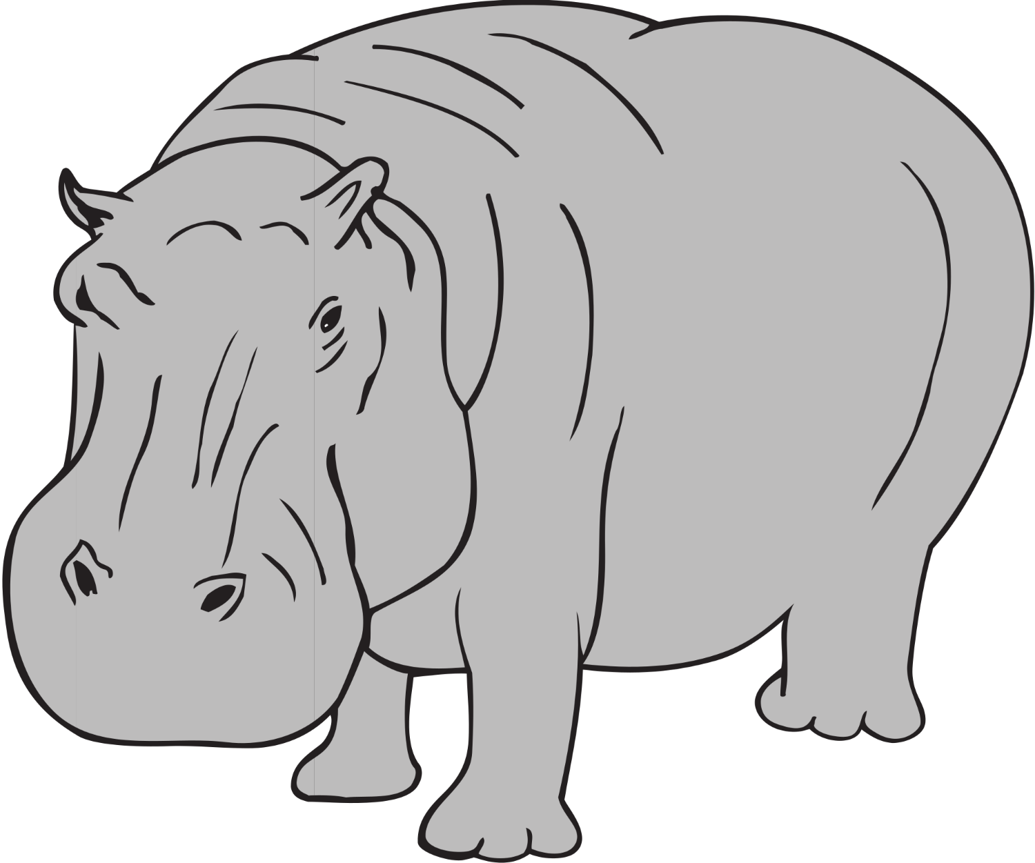 Download Hippo Clipart Cliparts Of Hippo Free Download Wmf Eps Emf Svg Png Gif Formats