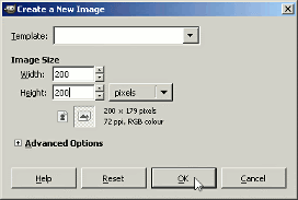 adjust the size of the new image