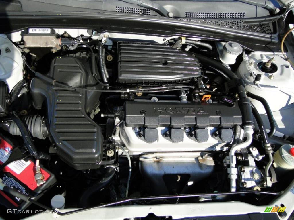 2003 Honda Civic LX Coupe 1 7 Liter SOHC 16V 4 Cylinder 2003 Honda Civic LX Coupe 1 7 Liter SOHC 16V 4 Cylinder