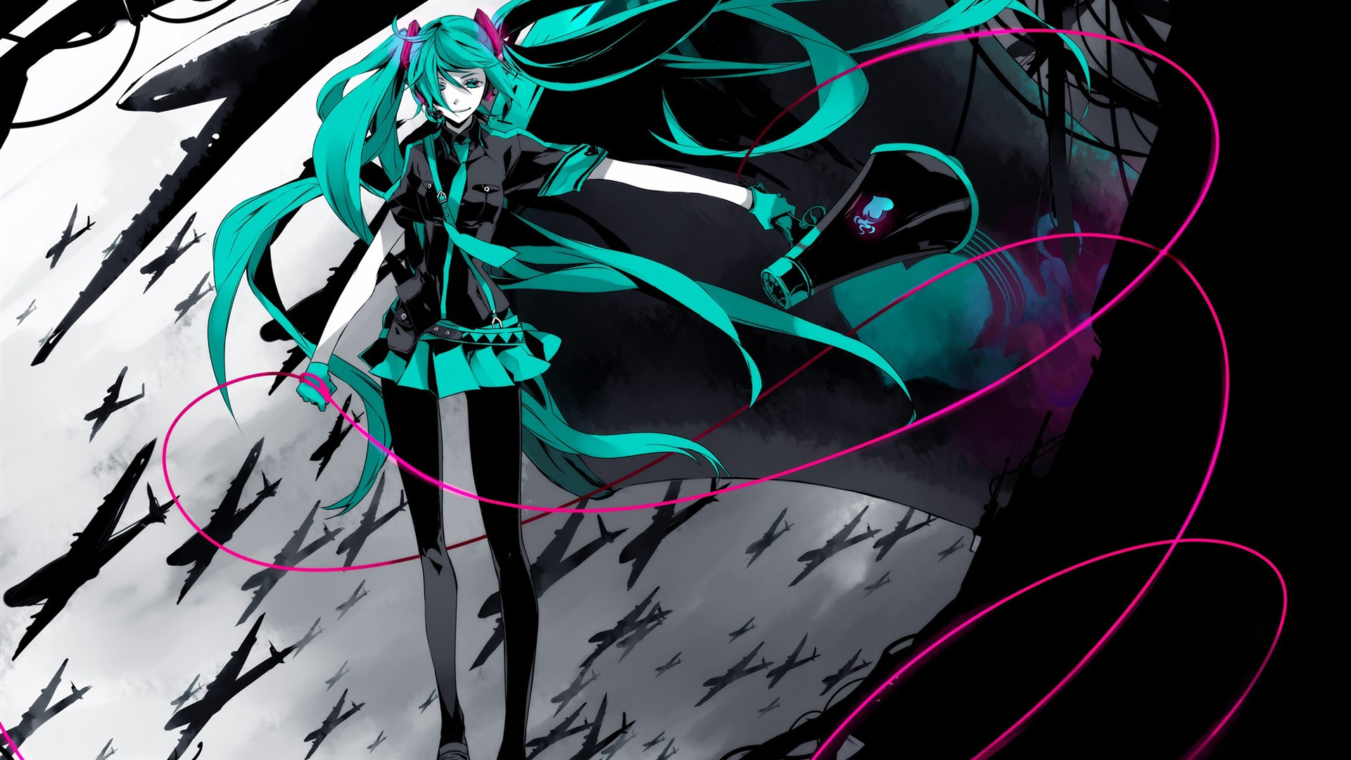 初音ミク デスクトップ 壁紙