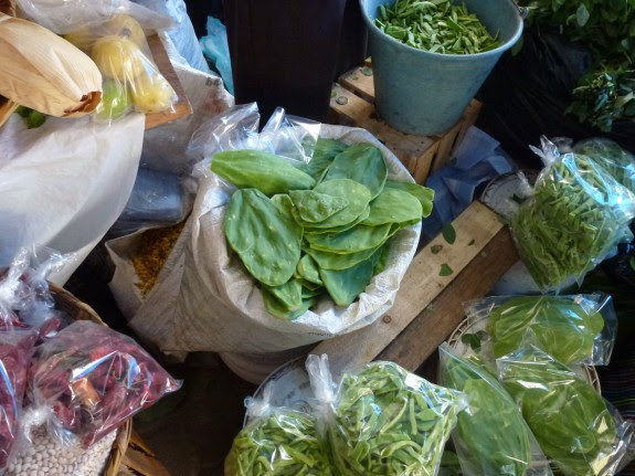 nopal in Puerto Escondido's Benito Juarez Market  