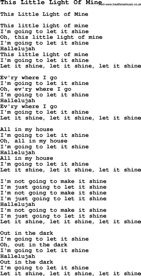 light   negro spiritualslave song
