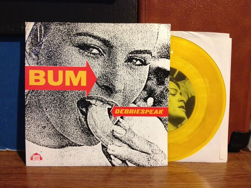 Bum - Debbiespeak 7" - Yellow Vinyl by Tim PopKid