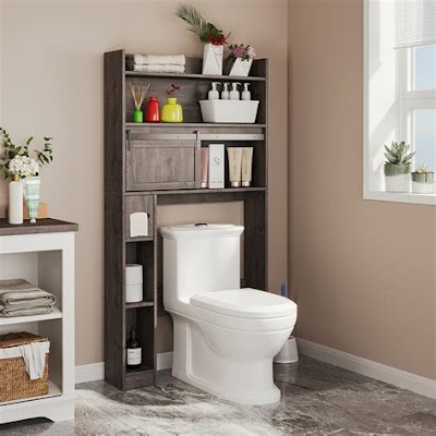 Bathroom Over The Toilet Shelf: A Decorative And Functional Addition To Your Bathroom