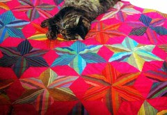 Pink & Stars & Kaffe Fassett