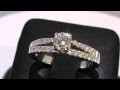 NEW 245 18K WHITE GOLD WEDDING BAND WITH DIAMONDS