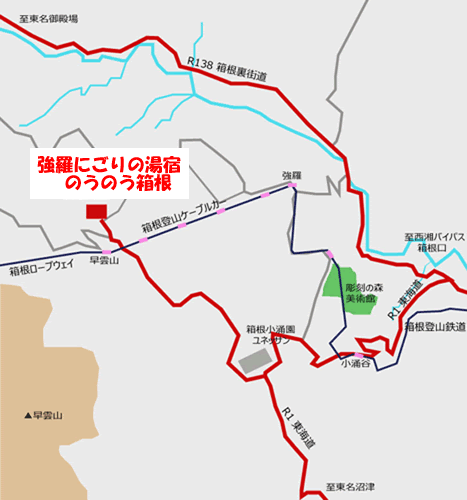 強羅温泉 強羅にごりの湯宿 のうのう箱根